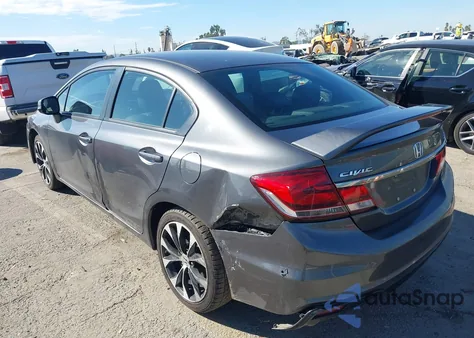 2013 Honda Civic Si из США, поврежденный, VIN 2HGFB6E58DH701884